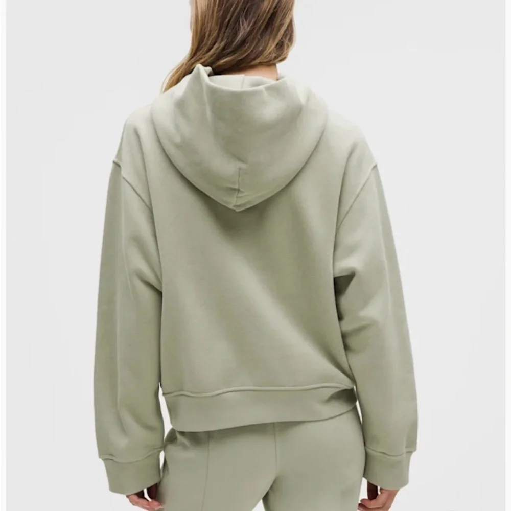 Lululemon Steady State Oversized Hoodie Fog Green Women's Large